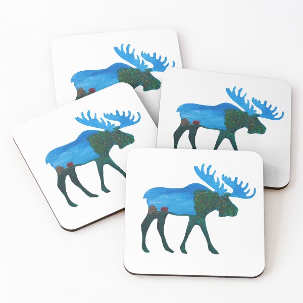 Item preview, Moose Silhouette designed and sold by SLundquistArt.