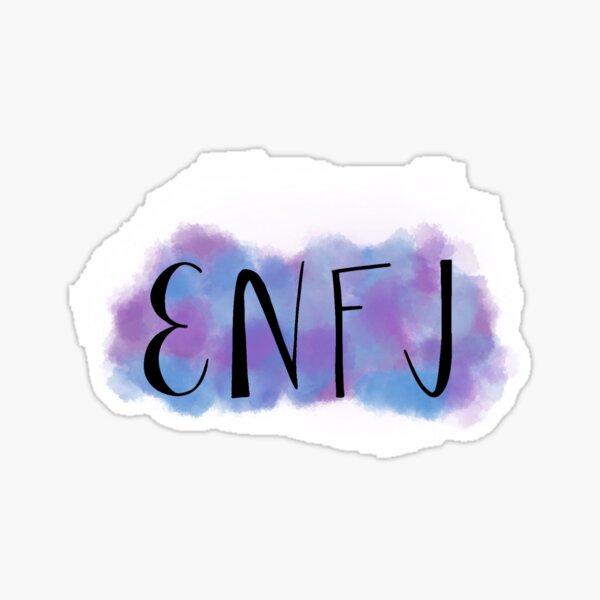 Myers Briggs Enfj Sticker For Sale By Haleyekz Redbubble