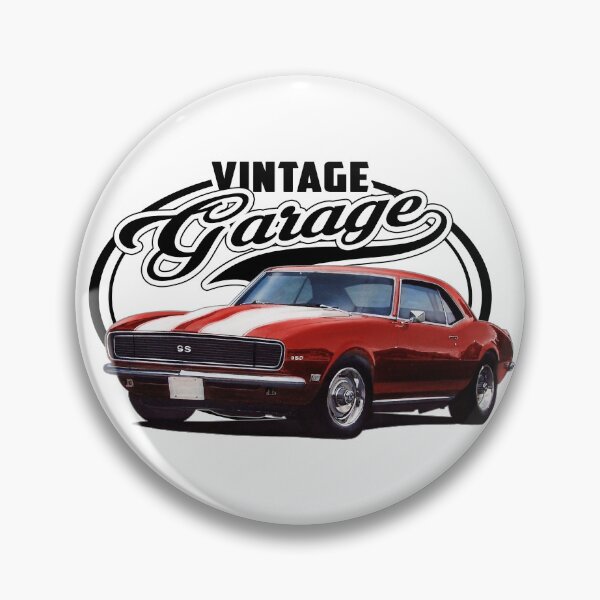 Item preview, Vintage Garage Red Camaro designed and sold by Yourauto.