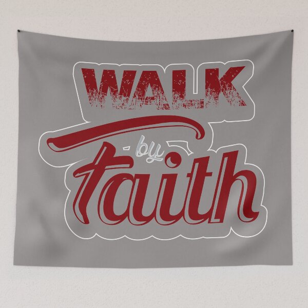 Item preview, Walk By Faith designed and sold by FinishedFaith.