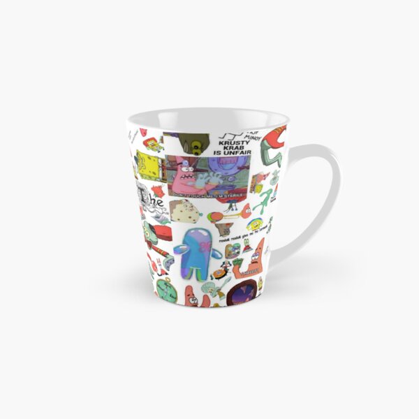 Spongebob Collage Updated Tall Mug