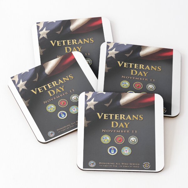Item preview, Veterans Day Armed Forces Poster designed and sold by Nikki SpaceStuffPlus.