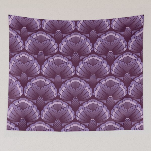 Item preview, Purple Mermaid Tails designed and sold by Carolina Diaz.