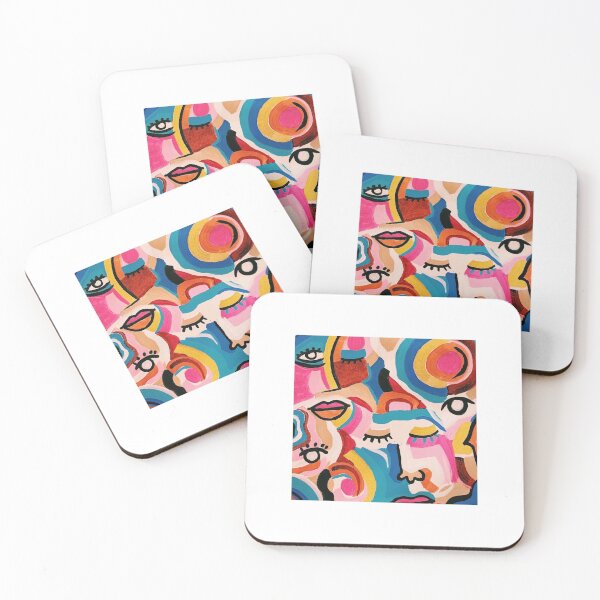 Item preview, Abstract Faces designed and sold by Chloe Lindner.