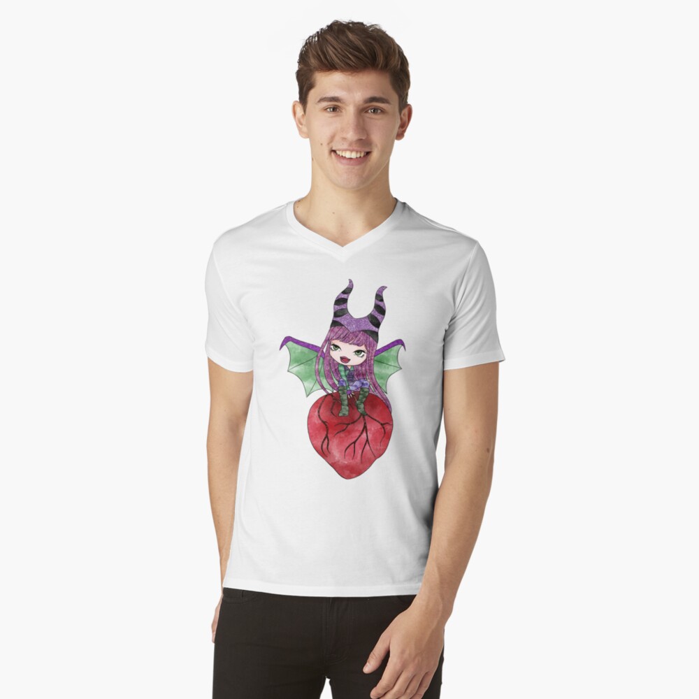 Item preview, Camiseta de cuello en V designed and sold by spyderboy8.