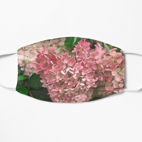 Autumn Hydrangeas Flat Mask