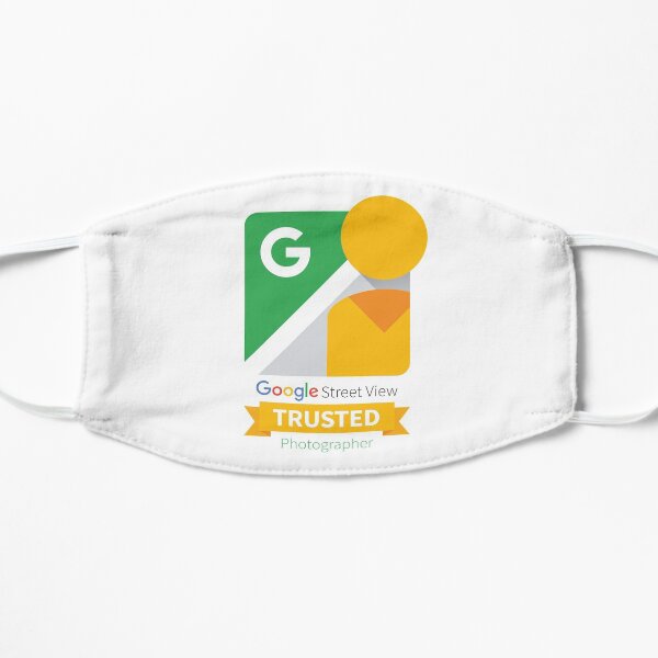 Google Street View Trusted Photographer Icon Flat Mask