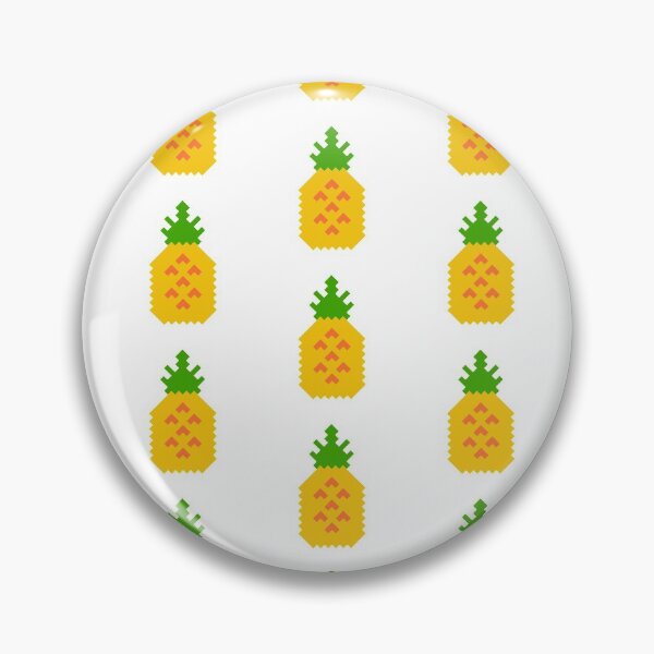 Item preview, Pixel Pinapple pattern designed and sold by timizar.