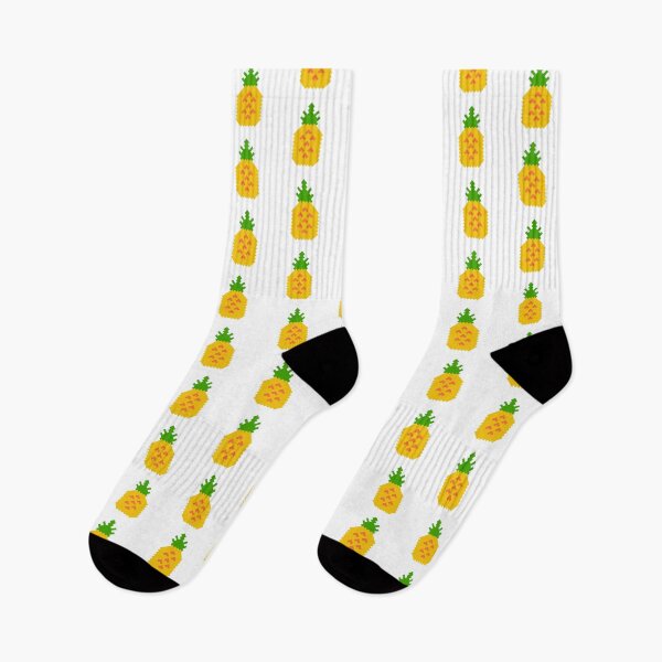 Item preview, Pixel Pinapple pattern designed and sold by timizar.