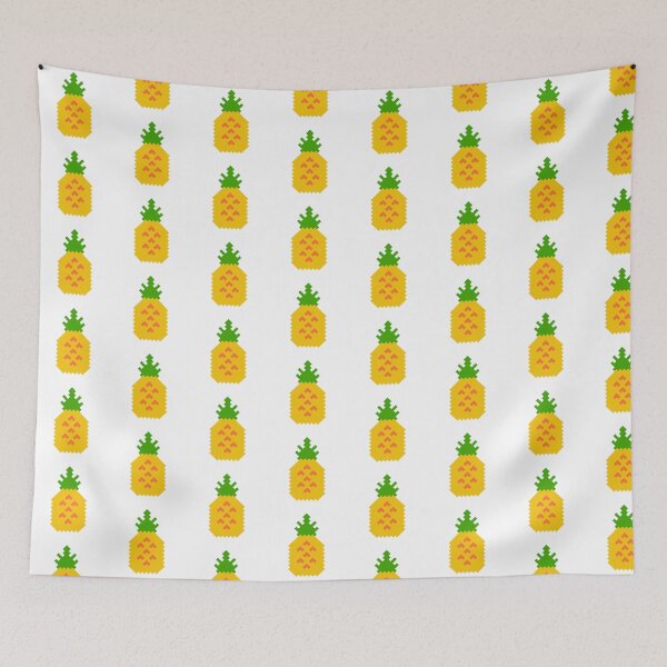 Item preview, Pixel Pinapple pattern designed and sold by timizar.