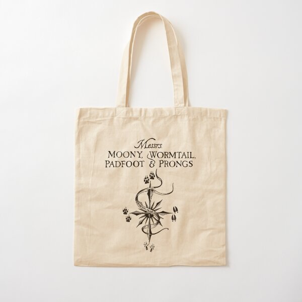 Marauders (in black) Cotton Tote Bag