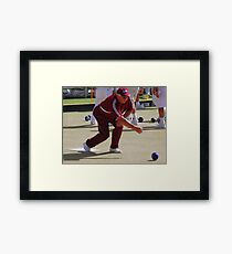 M.B.A. Bowler no. a296 Framed Print