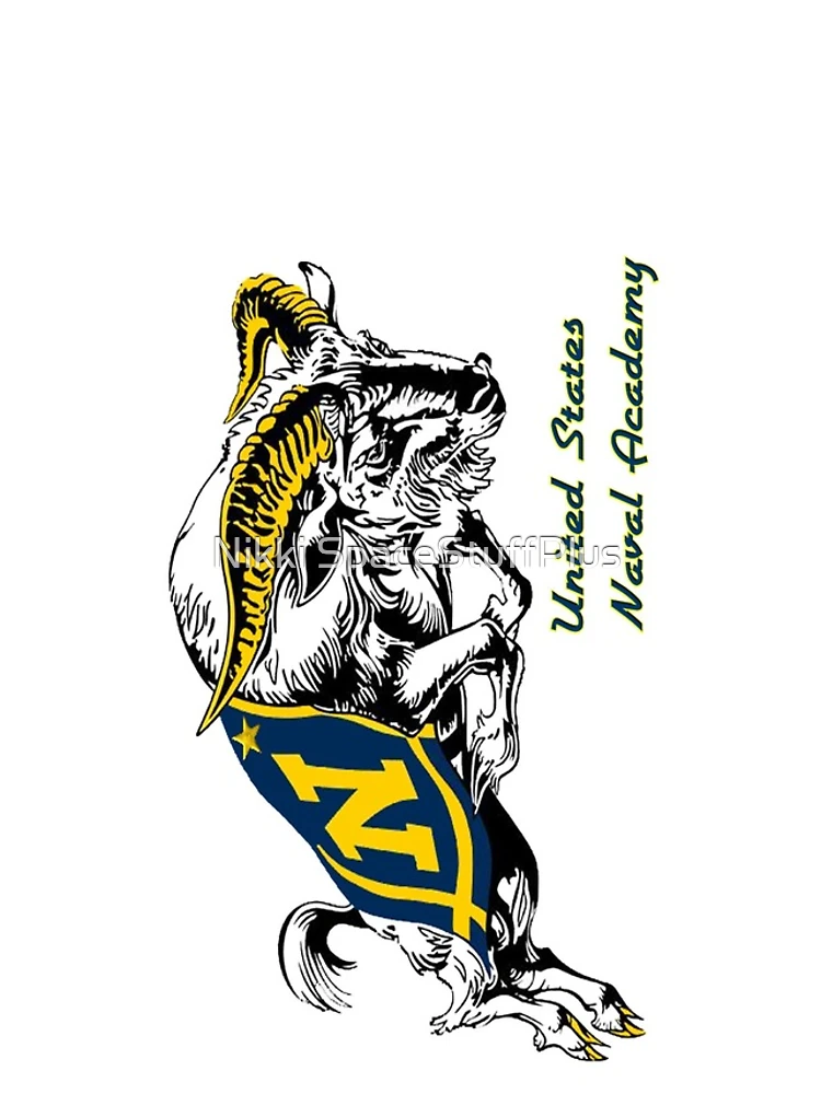 Thumbnail 4 of 4, iPhone Case, THE USNA Rampaging Goat! designed and sold by Nikki SpaceStuffPlus.