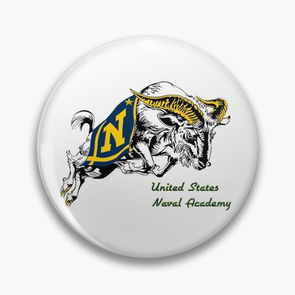 Item preview, THE USNA Rampaging Goat! designed and sold by Nikki SpaceStuffPlus.