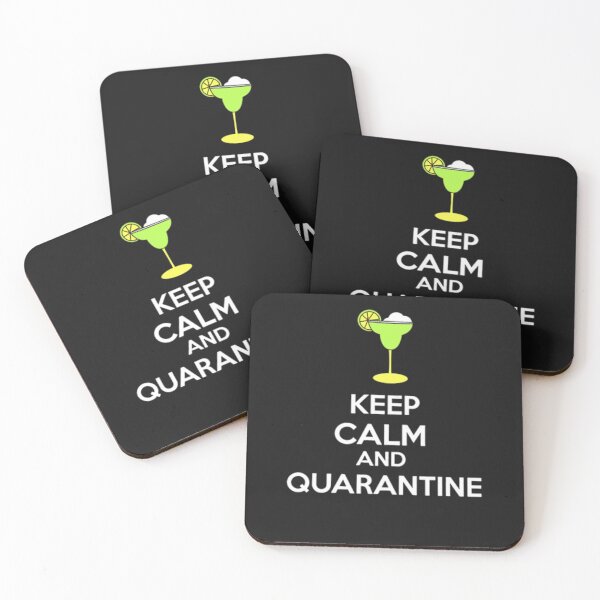 Item preview, keep calm and quarantine designed and sold by Liuth.