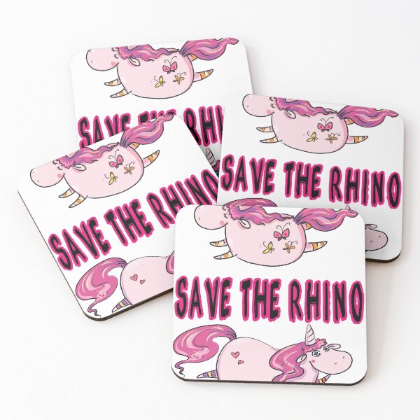 Item preview, Save the Rhino - funny Save the Rhino gift designed and sold by Waleedw.