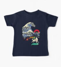 The Great Wave off Oni Island Baby Tee