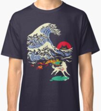 The Great Wave off Oni Island Classic T-Shirt