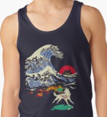 The Great Wave off Oni Island Men's Tank Top