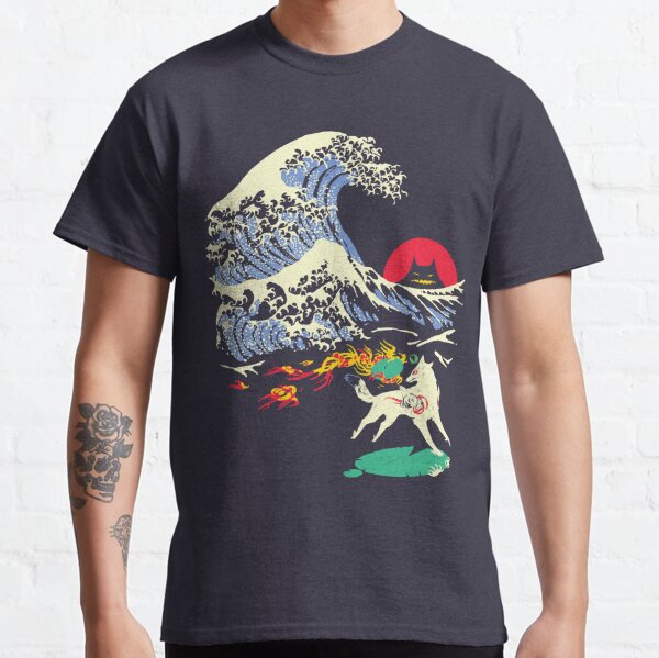The Great Wave off Oni Island Classic T-Shirt