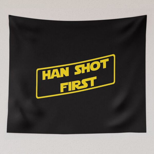 Item preview, Who Shot First? designed and sold by DafyddEm.