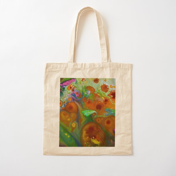 Cosmic Spring Cotton Tote Bag