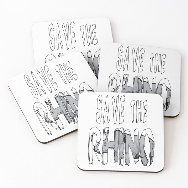 Item preview, Save the Rhino - funny Save the Rhino gift designed and sold by Waleedw.