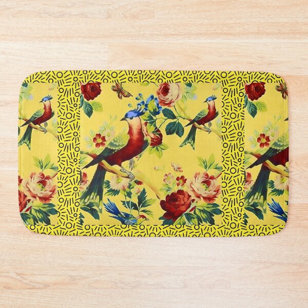 Item preview, Ediemagic chintz yellow bird designed and sold by Ediemagic.