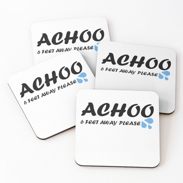 Item preview, Achoo - 6 Feet Away Please. Face Mask For Social Distancing designed and sold by shop4fun.