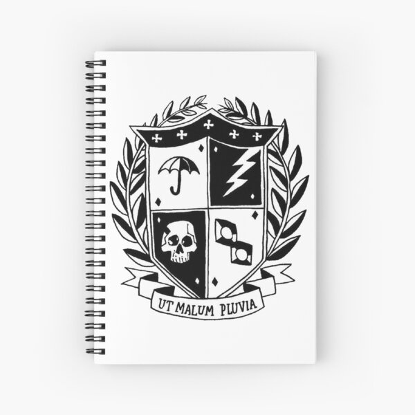 the umbrella academy crest Spiral Notebook