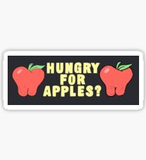 Rick and Morty-- Hungry for Apples Sticker