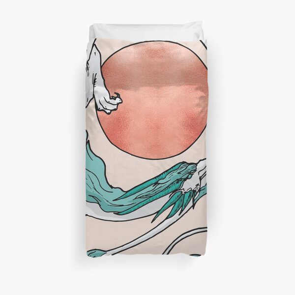 The Luck Dragon Duvet Cover