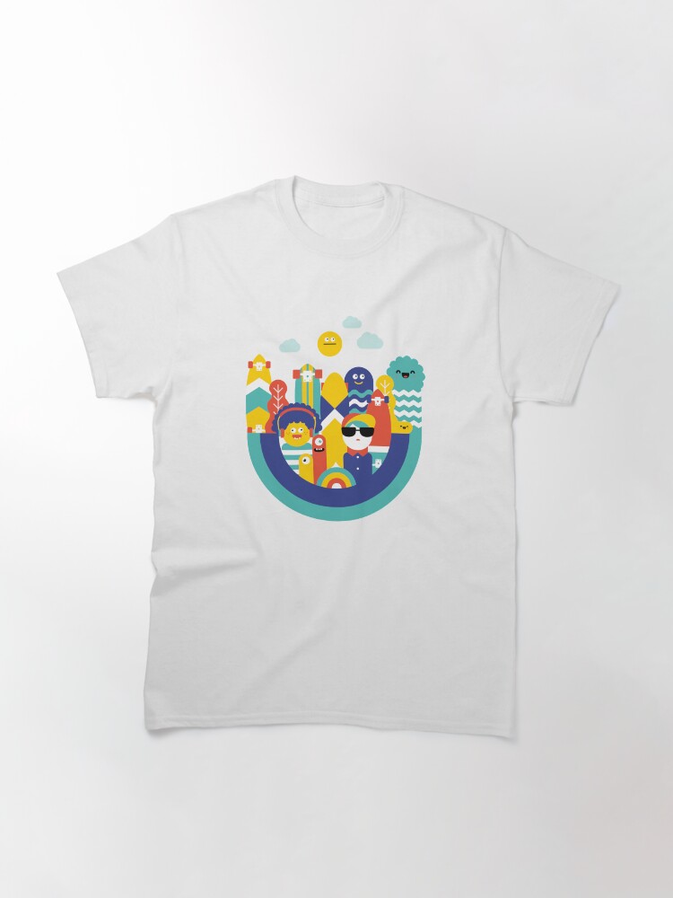 Thumbnail 3 of 7, Classic T-Shirt, Skate monsters designed and sold by nomadunicorn.