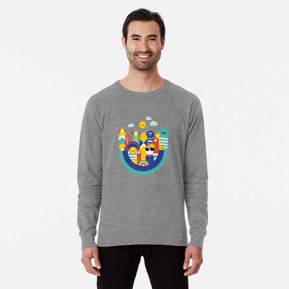 Item preview, Lightweight Sweatshirt designed and sold by nomadunicorn.