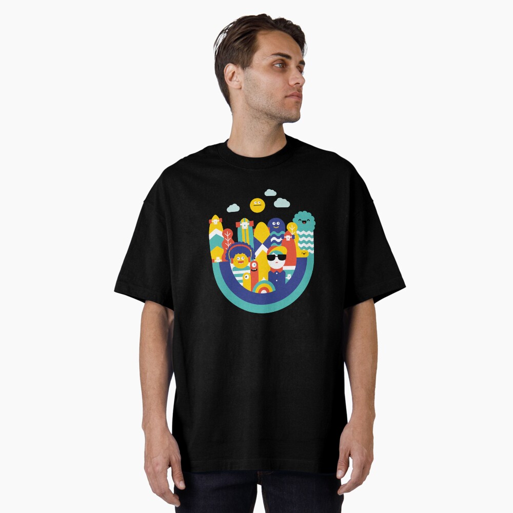 Item preview, Oversized T-Shirt designed and sold by nomadunicorn.