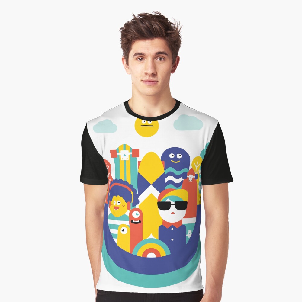 Item preview, Graphic T-Shirt designed and sold by nomadunicorn.
