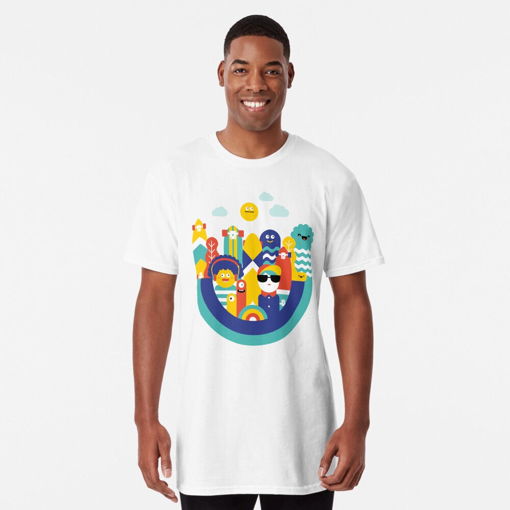 Item preview, Long T-Shirt designed and sold by nomadunicorn.