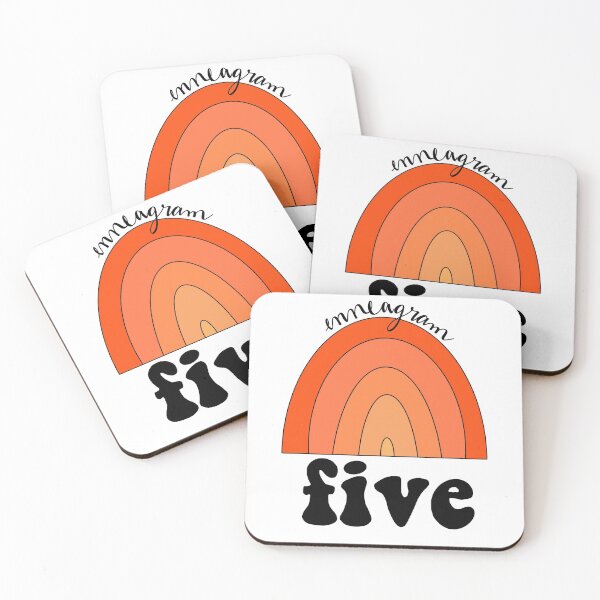 Item preview, enneagram five plain rainbow designed and sold by Haley Keizur.
