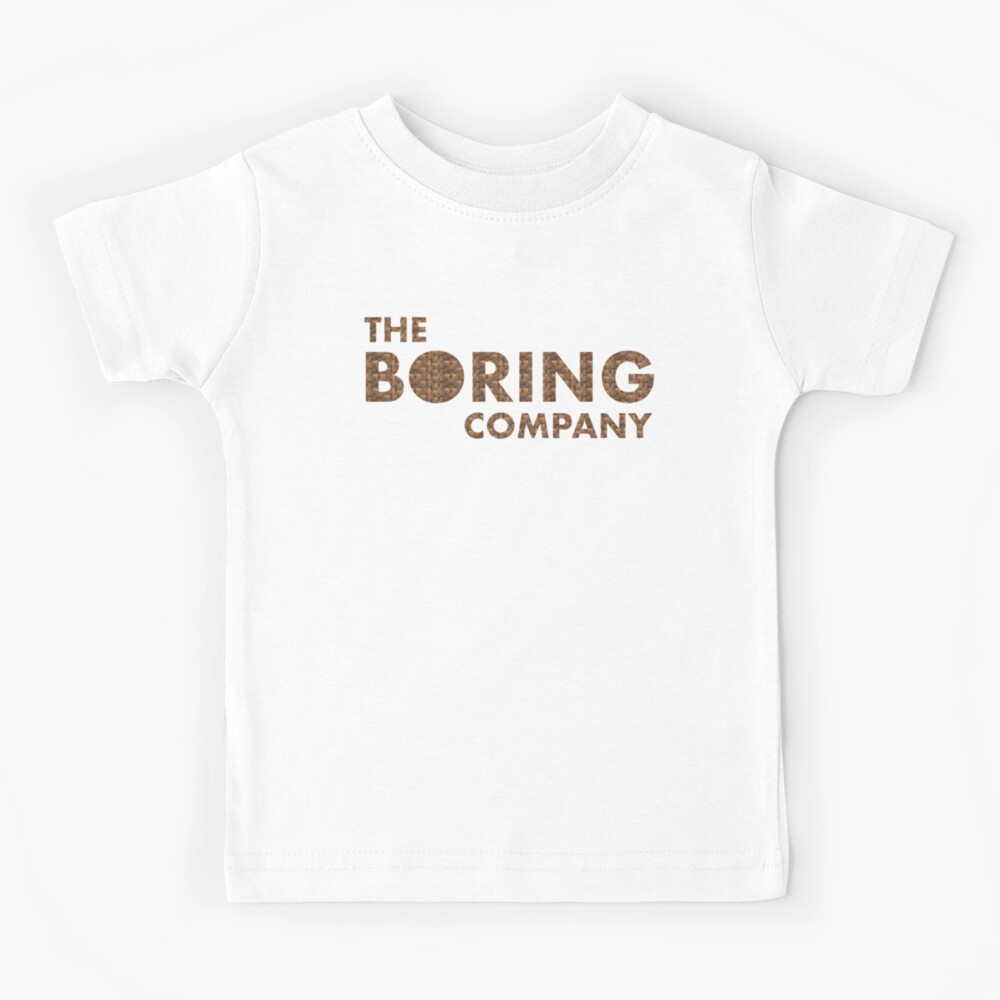 The Boring Company Minecraft Dirt Kids T Shirt By Deniz29 Redbubble - boring t shirt roblox