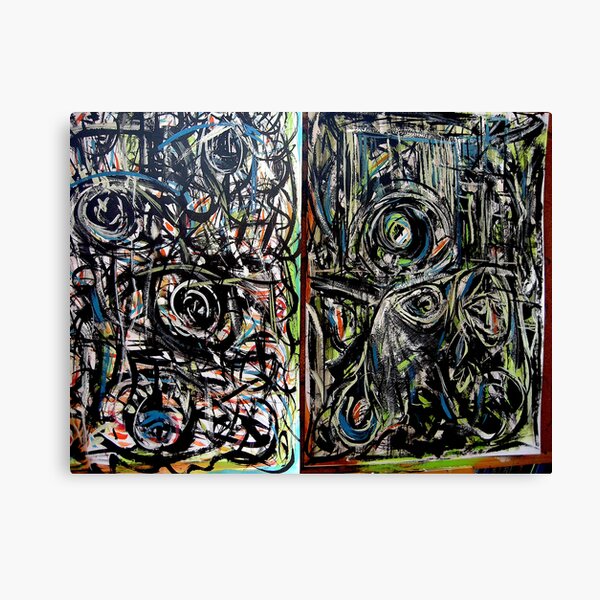 two paintings..... Canvas Print