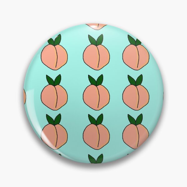 Item preview, peach and blue print mask  designed and sold by abitofintellect.