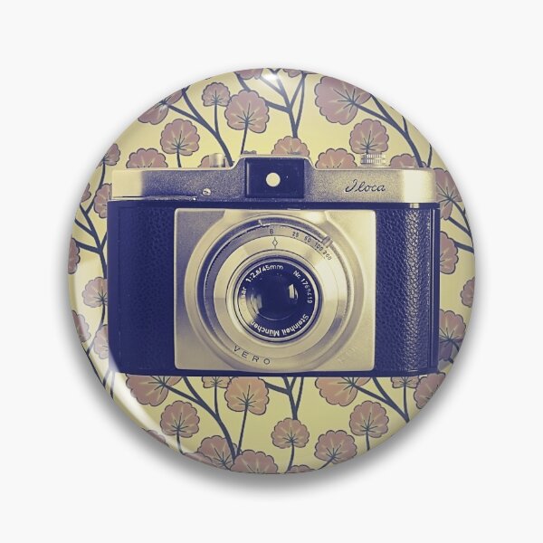 iLoca 35mm Camera Vintage Color Pin