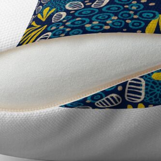 Alternate view of Petals and pods Throw Pillow