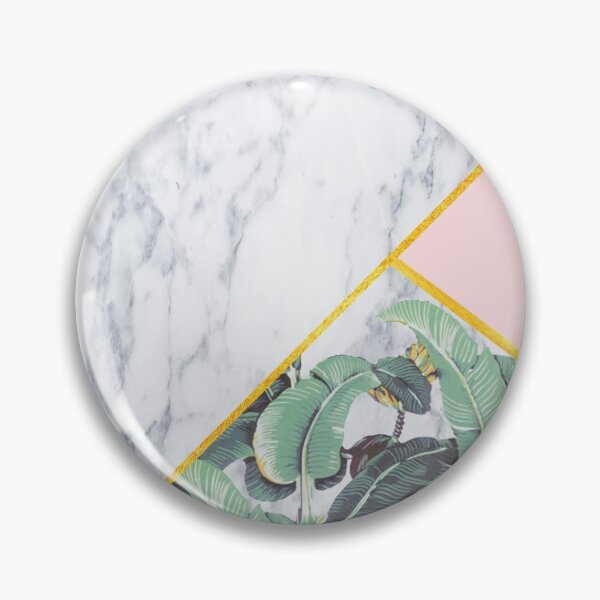 Item preview, Marble/Banana Leaves/Pink designed and sold by monpetitbambino.