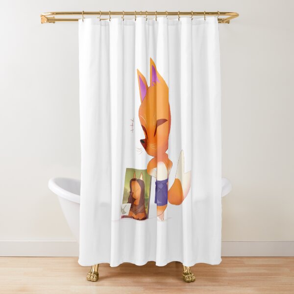 Crazy Redd Shower Curtain