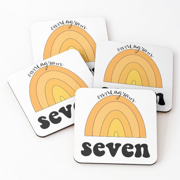 Item preview, enneagram seven plain rainbow designed and sold by Haley Keizur.