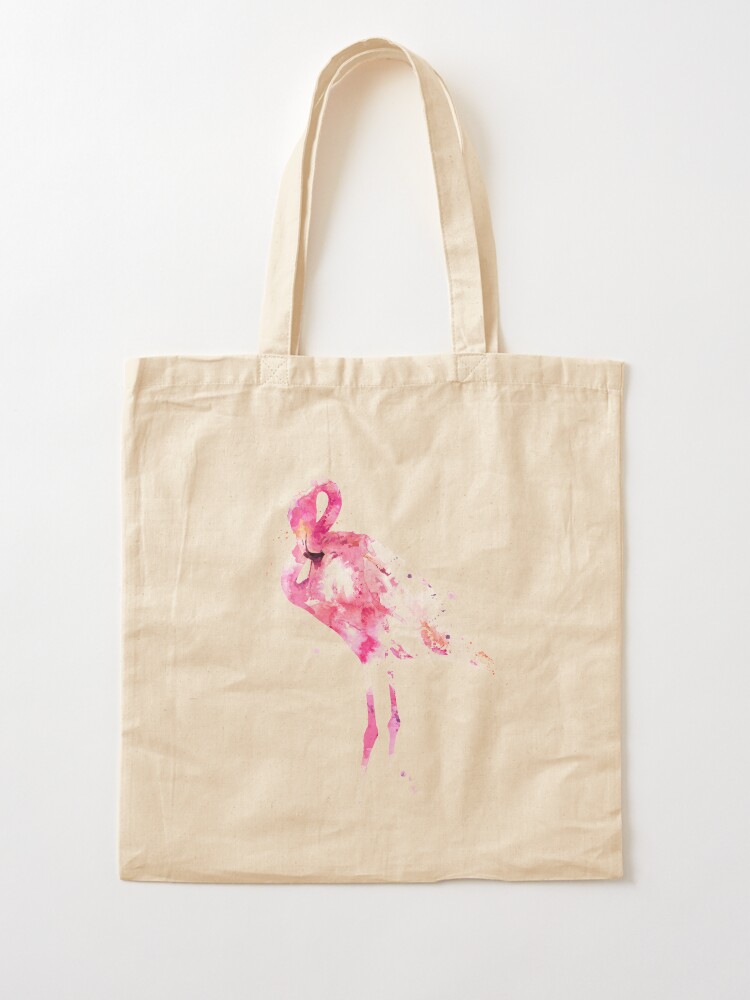 flamingo tote bag