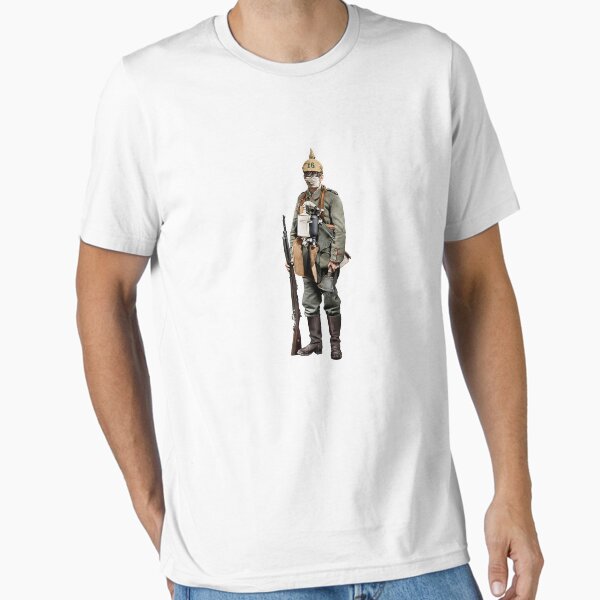 Vista previa del artículo con la obra «La Gran Guerra - Ilustración de un soldado», diseñado y vendido por charlesdal.