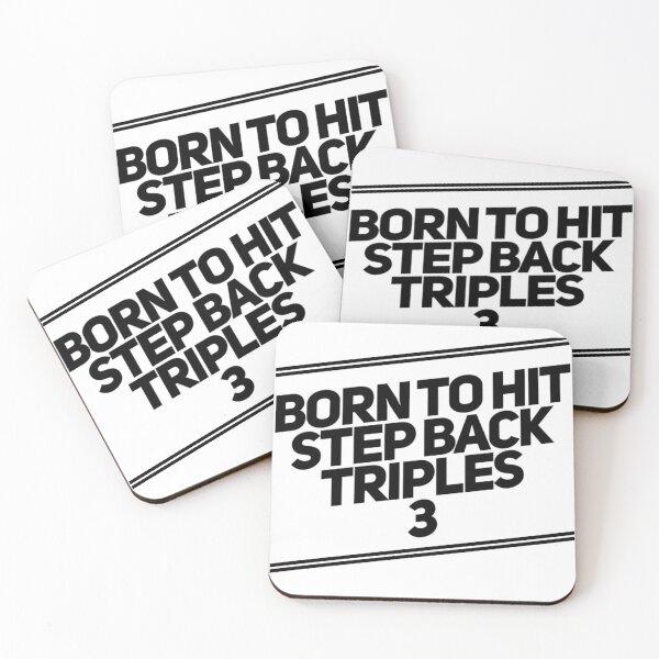 Item preview, Born to hit step back triples 3 designed and sold by mademan3.