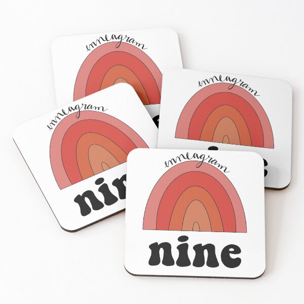 Item preview, enneagram nine plain rainbow designed and sold by Haley Keizur.